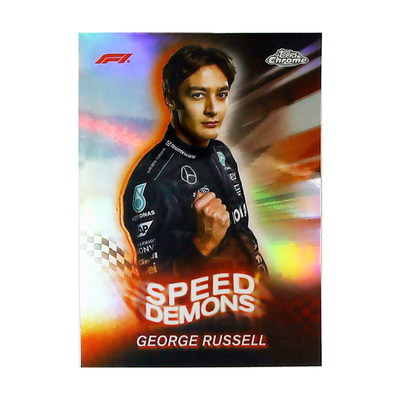 乔治拉塞尔一级方程式F1收藏卡