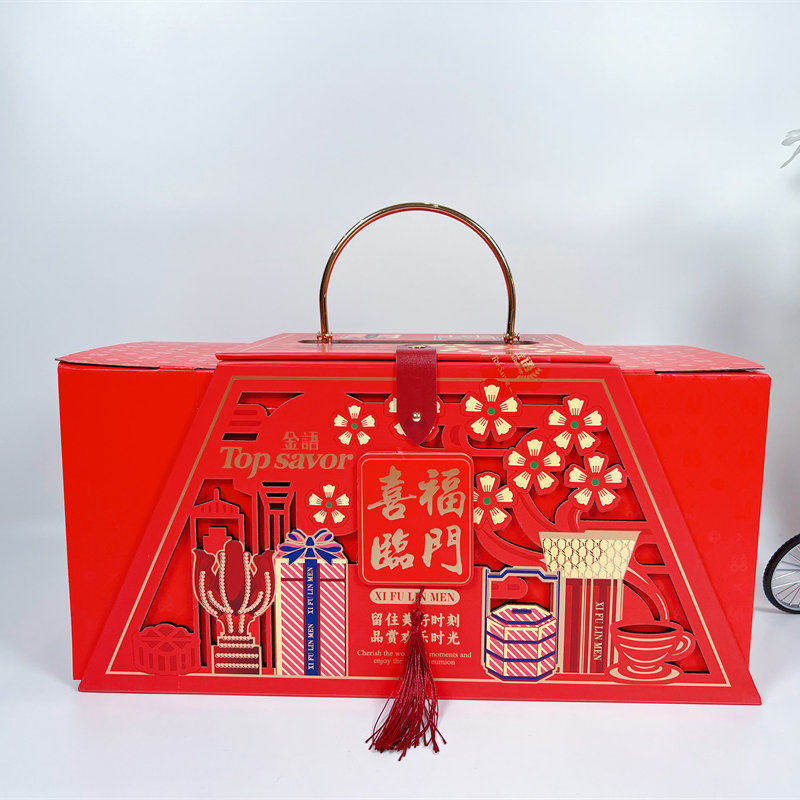 澳门Topsavor金语喜福临门什锦点心礼盒婚庆喜事送礼喜饼糕点礼品