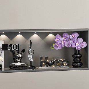 客厅装饰品玄关放钥匙的收纳盒摆件高端进门入户走廊锁匙鞋柜门口