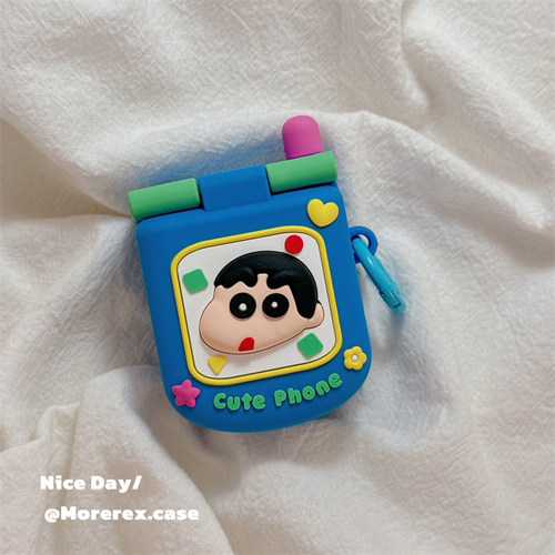 立体翻盖大哥大小新适用苹果新4代airpods蓝牙无线耳机保护套airpods1/2/3硅胶软壳airpodspro三代女新款小众