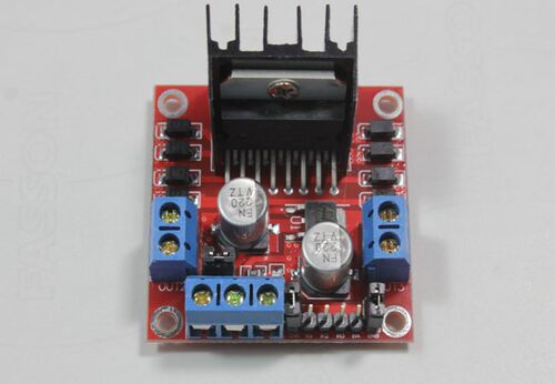 厂家直销 L298N电机驱动板模块 直流步进电机机器人智能车Arduino