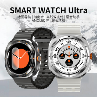新款智能手表表带watchultra防水心率血压监测计步蓝牙通话触摸屏