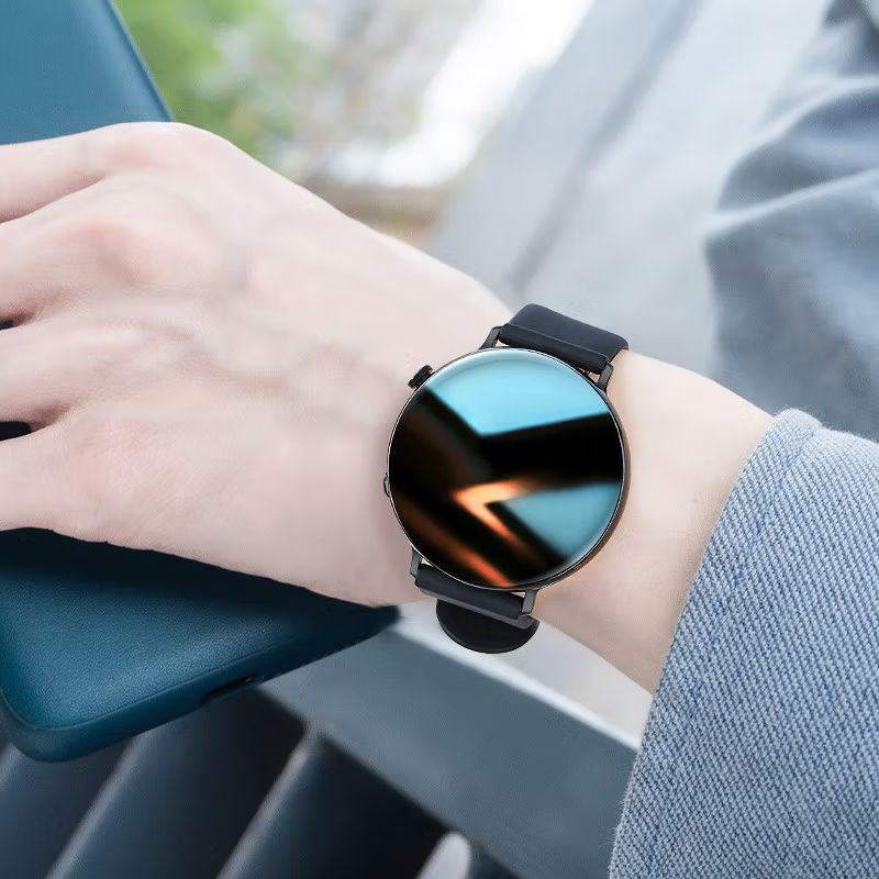 彬格智能手表女士彩屏血压手环心率女性运动计步腕表睡眠监测多功能