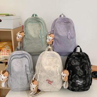 春游背包儿童外出旅游轻便女孩双肩包初中生小学生课外补习班书包