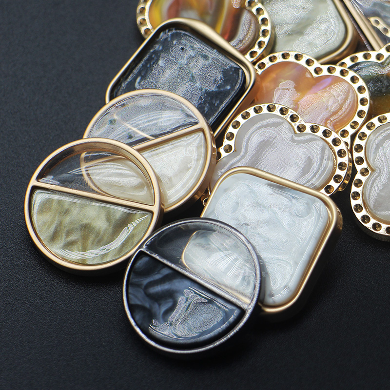 高档大衣纽扣外套毛呢衣服金属扣子百搭时尚个性风衣圆形装饰扣