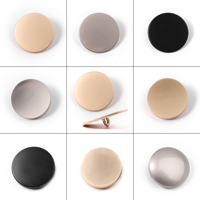 金属扣子毛呢大衣风衣纽扣上衣女高档平面扣衣服百搭配件装饰扣大,居家布艺,纽扣,淘宝优惠券,粉丝福利购,淘宝优惠卷