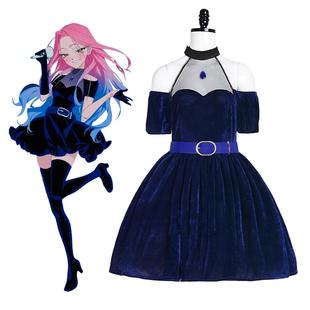 异形舞台cos服美智MIZi铁线莲万圣节连衣裙cosplay装现货