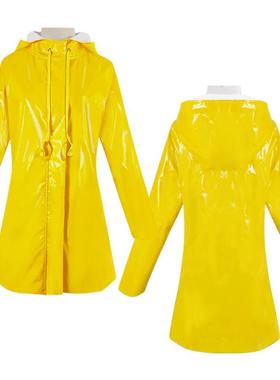 鑫博缘 鬼妈妈cos服卡洛琳全套cosplay黄色雨衣万圣节演出服套装