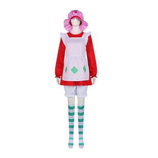 初音未来cos服草莓甜心历险记角色扮演服cosplay万圣节舞台表演服