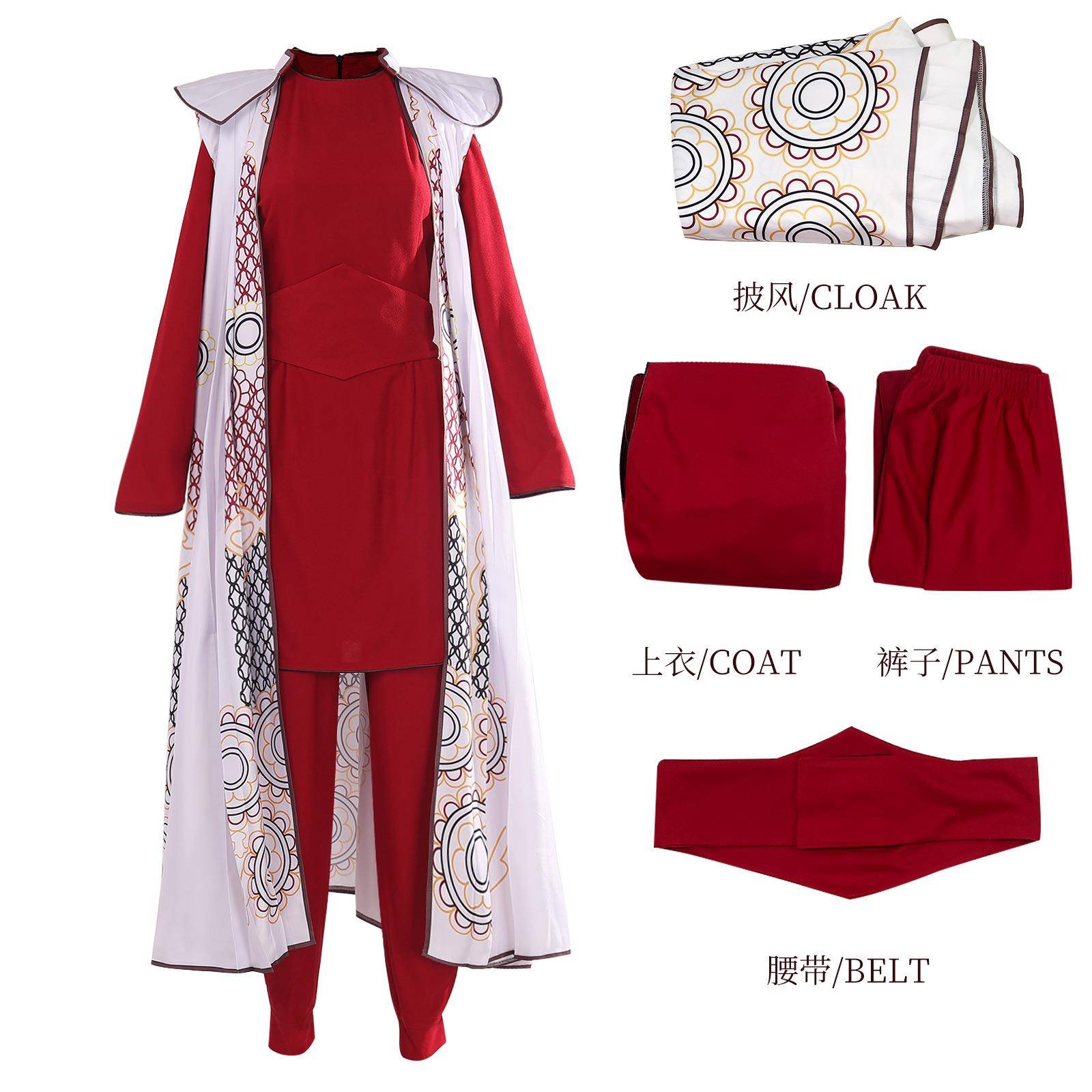 星球大战5：帝国反击战cosplay表演服装莱娅公主电影角色cosplay