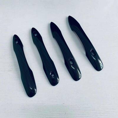 适用于丰田NOAH VOXY 90系诺亚拉手车门外把手壳碳纤纹门碗装饰贴