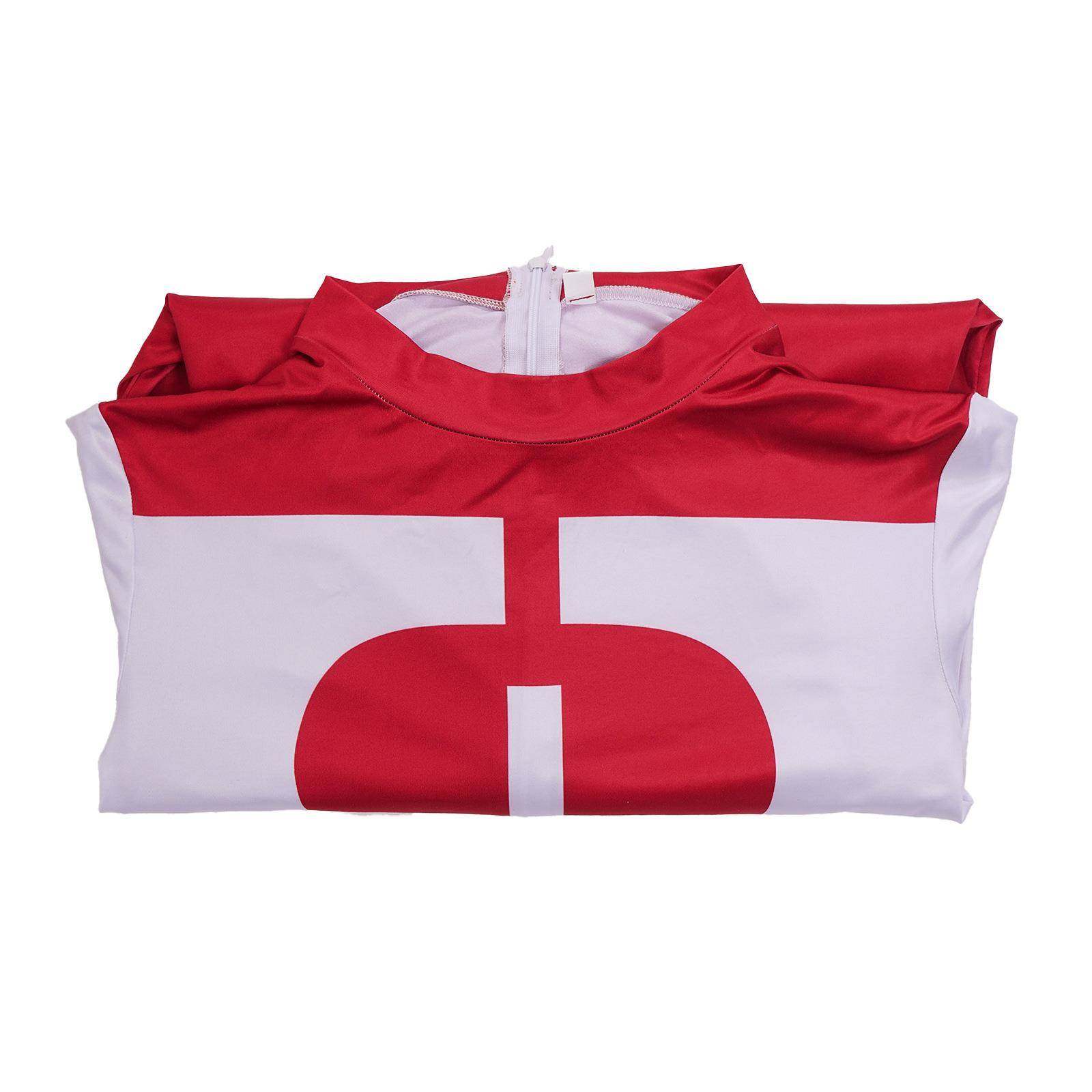 无敌少侠cos服无敌小子马克诺红色连体衣套装电影角色演出服cos服