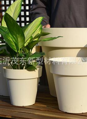 花盆家用塑料加厚阳台盆景多肉加仑盆绿萝专用盆裁种菜透气花篮盆