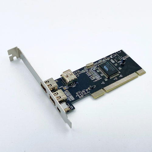 PCI 1394卡4口数码摄像高清DV采集卡压缩视频采集 免驱 VIA