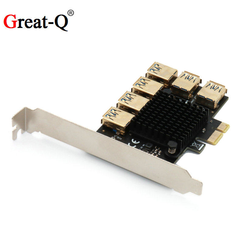 镀金pcie一拖usb3.0外接显卡