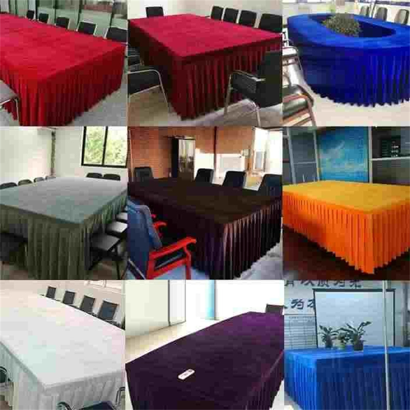 2022春季热卖长方形多色简约桌布