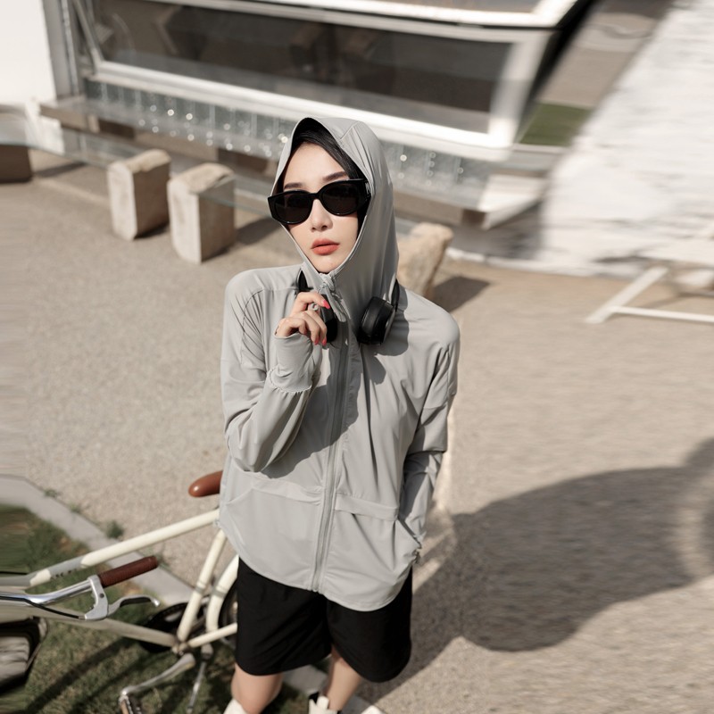 运动服 休闲服装 跑步服 跑步外套舒户外透气拉链 功能设计