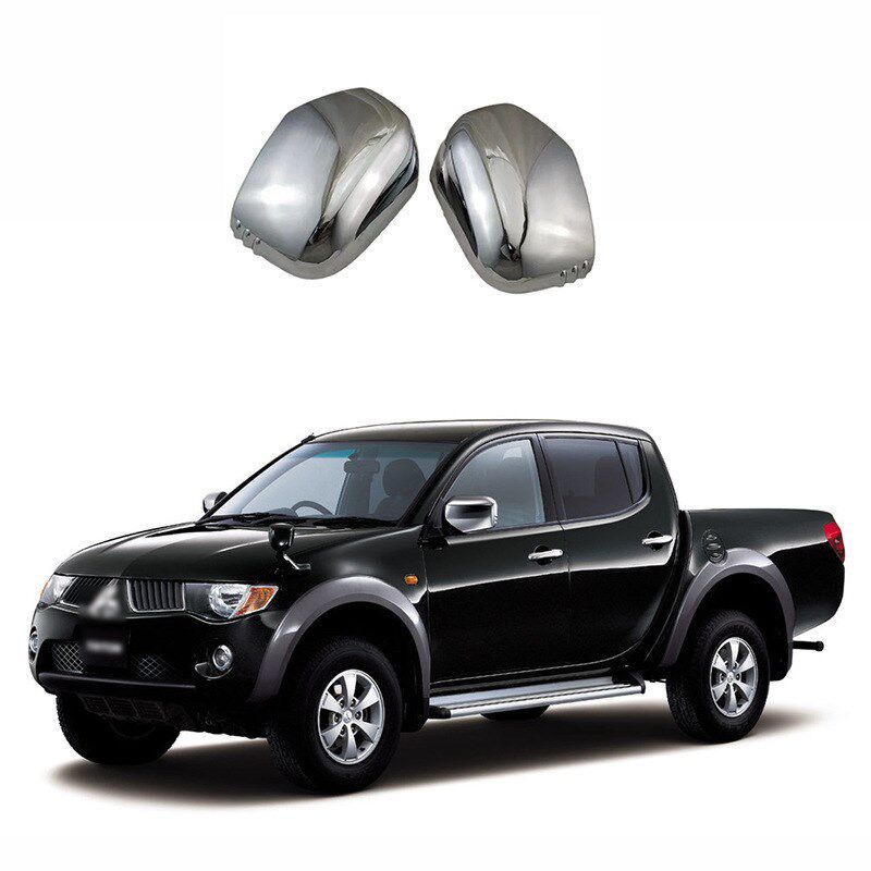 适用于05-14款三k菱 Triton L200帕杰罗Sport车门后视镜盖倒车镜