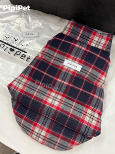 Pipipet冬宠物狗狗衣服雪纳瑞美卡羽绒服95白鸭绒保暖舒适英伦风
