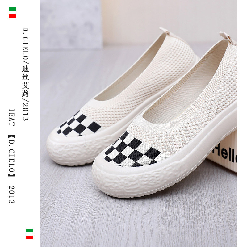 SUMMER IS HERE AND MESH SEMI-SLIPPERS ARE READY TO BUY  KNITTED BREATHABLE SOFT-SOLED SLIP-ON PRINCESS SHOES