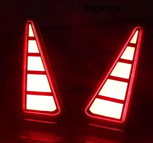 诺亚NOAH VOXY 80系警示x灯 LED后杠灯 后保险杠后雾灯专用灯配件