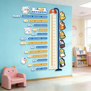口腔诊所墙面装饰儿童牙齿早期矫正宣传挂画牙科背景文化墙玻璃贴