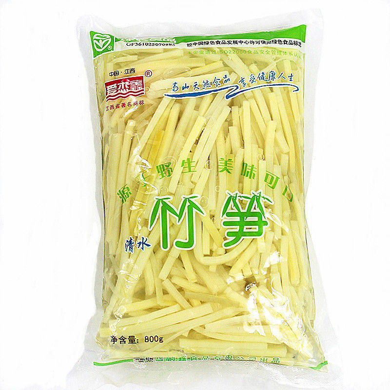 江西特产清水笋丝野生新鲜笋干小竹笋凉拌笋尖细笋条袋装