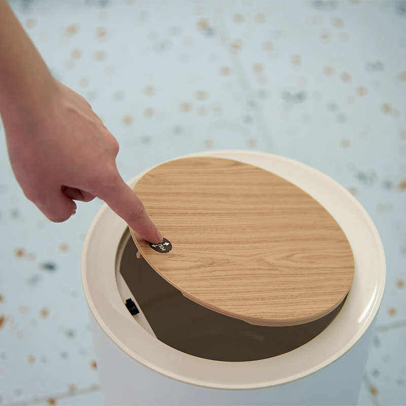 垃圾桶客厅创意简约按压式卧室带盖卫生间厕所家用轻奢有盖ins风,家庭/个人清洁工具,垃圾桶,淘宝优惠券,粉丝福利购,淘宝优惠卷