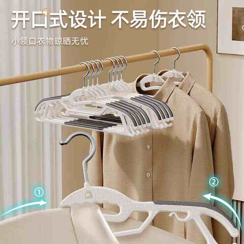 卡维瑞衣架家用挂衣架护领无痕防肩角衣撑子防滑不鼓包晾衣挂架子图片