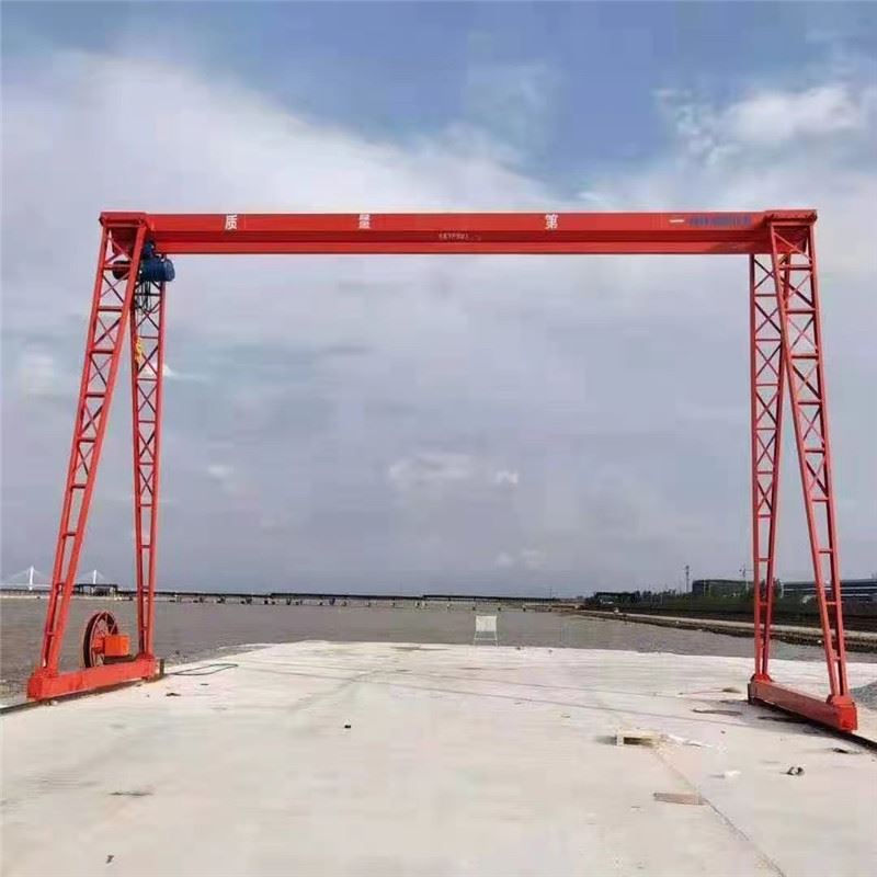 厂家出售单梁龙门起重机3吨5吨10吨工业龙门吊电动葫芦门式起重机
