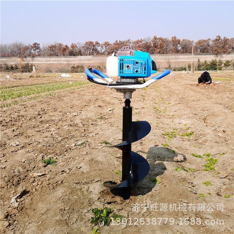 手提汽油挖坑机框架式打眼机园林移植种树打洞机,农机/农具/农膜,耕种机械/微耕机/开沟机,淘宝优惠券,粉丝福利购,淘宝优惠卷