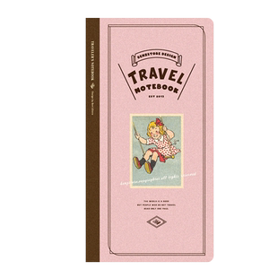 复古TN旅行手帐本内芯  本字时多 文艺手账内页 随身笔记本子空白方格Travelers notebook标准护照内页本