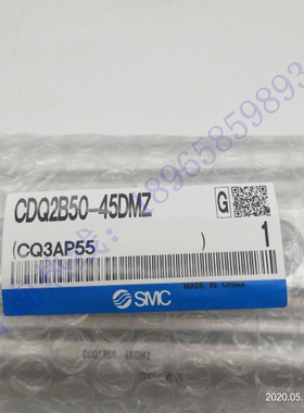 SMC日本CQ2薄型气缸Z系列内置磁性CDQ2B50-45DMZ标准型单杆双作用