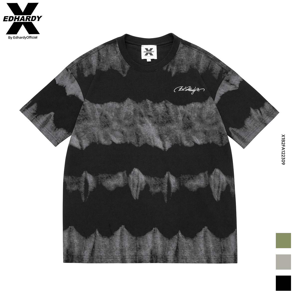 EdHardyX云朵凉感T恤夏男女同款简约休闲圆领上衣纯色款短袖新款,男装,T恤,淘宝优惠券,粉丝福利购,淘宝优惠卷