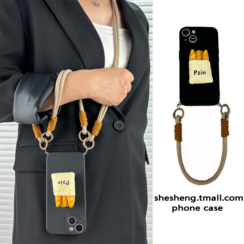 适用oppo法式面包棍支架手机壳