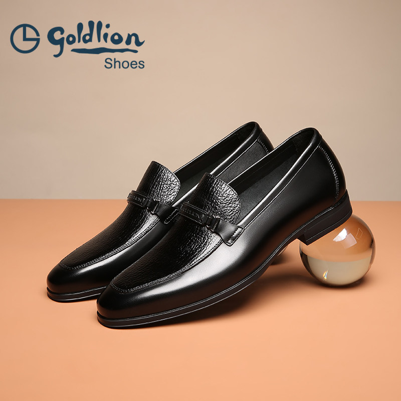 金利来皮鞋男热销款商务套脚真皮百搭宴会婚鞋一脚蹬耐磨乐福鞋男,流行男鞋,乐福鞋（豆豆鞋）,淘宝优惠券,粉丝福利购,淘宝优惠卷