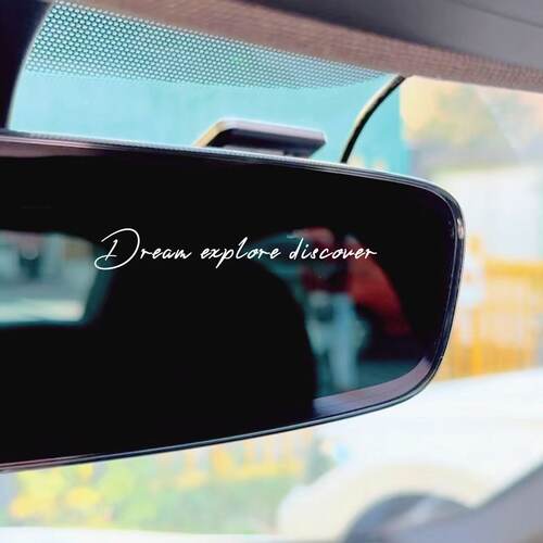 DreamExplore创意英文装饰车贴