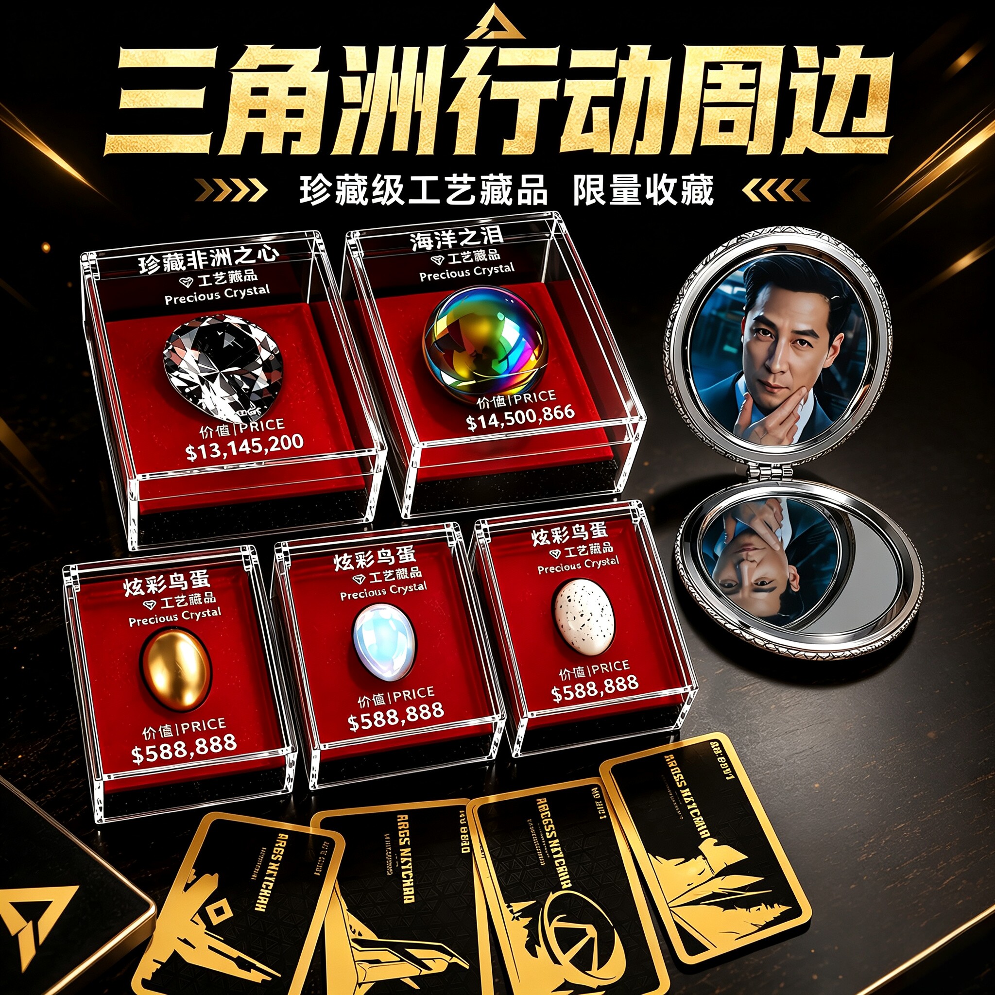 三角洲周边吴彦祖之镜海洋之泪图片