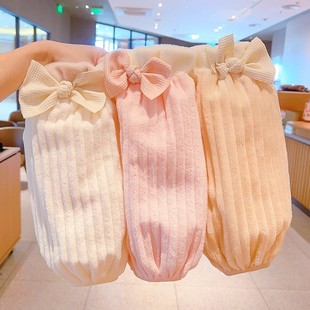 女童袖套长款2025新款冬耐脏羽绒服专用防脏中大童套袖写作业护袖