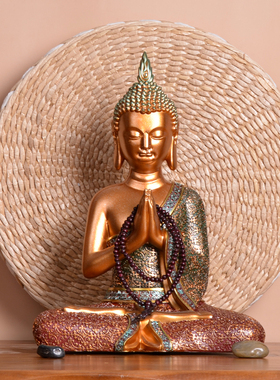 东南亚风格装饰品泰国佛像摆件