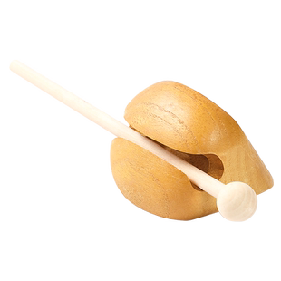 奥尔夫打击乐器儿童幼教木鱼早教实木响桶专业幼儿园音乐教具梆子