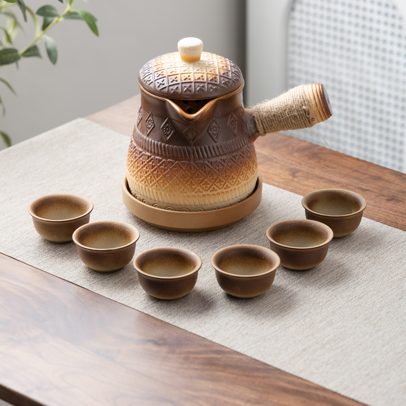 罐罐壶可明火干烧大容量耐高温专用烤奶罐围炉煮茶煮茶罐茶壶陶瓷