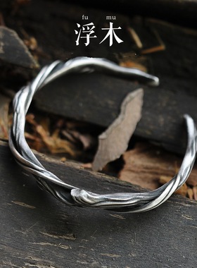 国风潮铜镀银手工饰品