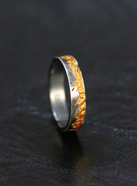 国风潮铜镀银手工饰品