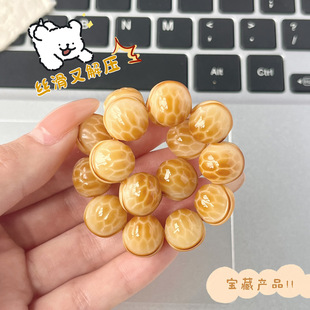 随身把玩减压养生天然菩提根炭烤龟甲手串富甲天下文玩盘玩手捻款