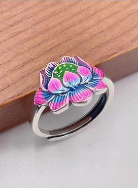 简约做旧工艺文艺范指环圈