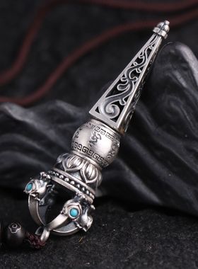 国风潮铜镀银手工饰品