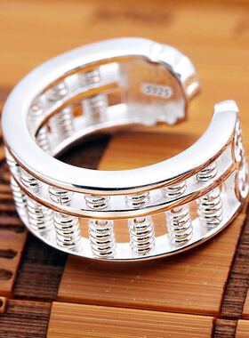 国风潮铜镀银手工饰品