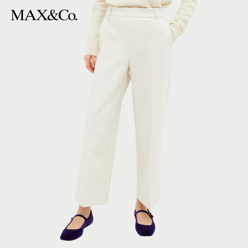 MAX&Co.微喇叭帆布长裤7134162003004,女装/女士精品,休闲裤,淘宝优惠券,粉丝福利购,淘宝优惠卷