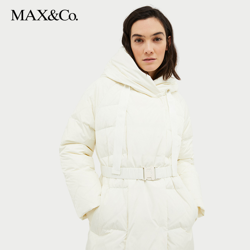 秋冬连帽羽绒服MAX&Co.